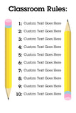 Poster - Classroom Rules