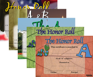 Honor Roll - Certificates