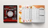 Academic Planner - Learning Word Splash 2026-2027