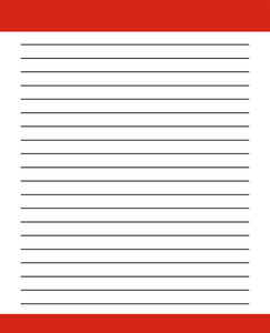 Notepads - Standard 1