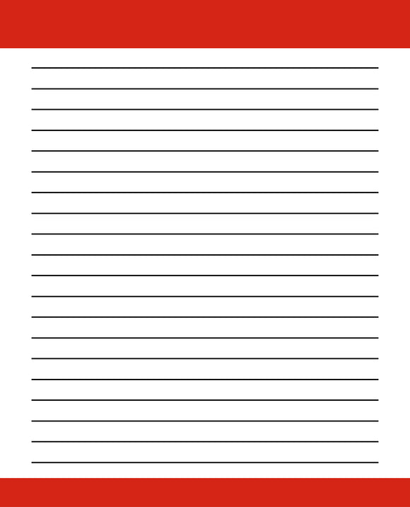 Notepads - Standard 1