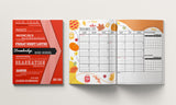 Academic Planner - Retro Word Fun 2026-2027