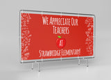 Banner - Teacher Appreciation - Apple