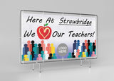 Banner - Teacher Appreciation - Silhouette