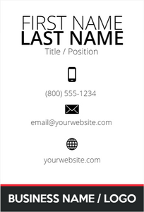 Classic 3 - Business Cards