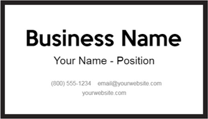 Simple - Business Cards
